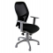 Poltrona semidirezionale Hubble Grafix - con ruote e braccioli - grigio-nero - Unisit - HUGR/BR/EN - 8050043742650 - DMwebShop