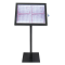Espositore a LED per esterni-interni - display 4 x A4 - Securit - MCS-4A4-BL-SET - 8718226497987 - DMwebShop