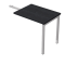 Allungo Easy Plus - DX-SX - 80 x 60 x 72,5 cm - nero venato - Artexport - 671_8 - DMwebShop
