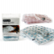 Sacco Riducispazio - chiusura a zip con valvola - 70 x 90 cm - PPL - trasparente - conf. 2 pezzi - Perfetto 0362F31