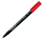 Pennarello Lumocolor Permanent 318 - punta 0,6 mm - rosso - Staedtler 3182