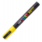 Marcatore a base d'acqua Uni Posca PC3M - punta fine - 0,9 - 1,3 mm - giallo - Uni Mitsubishi - M PC3M G - 8007404080357 - DMwebShop