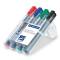 Marcatore Lumocolor Flipchart 356 - punta tonda - tratto 2 mm - astuccio 4 colori - Staedtler - 356WP4 - 4007817356142 - DMwebShop