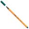 Fineliner Point 88 - tratto 0,4 mm - verde pino 53 - conf. 10 pezzi - Stabilo - 88/53 - 4006381186476 - DMwebShop