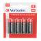 Scatola 4 Pile alkaline stilo AA - Verbatim - 49921 - 23942499213 - DMwebShop