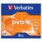 Scatola 5 DVD-R - Jewel case - serigrafato - 4,7 Gb - Verbatim - 43519 - 23942435198 - DMwebShop
