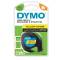 Nastro Letratag 912020 - in plastica - 12 mm x 4mt - giallo - Dymo - S0721620 - 71701913326 - DMwebShop