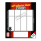 Etichetta adesiva permanente rettangolare - 70 x 27 mm - 8 etich. per foglio - 10 fogli per busta - bianco - conf. 25 pezzi - Markin - 10045 - 8007047937643 - DMwebShop