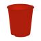 Cestino gettacarte E020 Modula - altezza 32,5 cm - Ø 31 cm - 16,5 lt - rosso - Fellowes - E020RO - 8015687003192 - DMwebShop