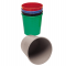 Cestino gettacarte - altezza 32,5 cm - Ø 29,5 cm - 15 lt - rosso - Methodo - X851106 - 8007600504022 - DMwebShop