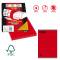 Etichetta adesiva C502 - permanente - 105 x 72 mm - 8 etichette per foglio - rosso - scatola 100 fogli A4 - Markin - X210C502RO - 8007047021762 - DMwebShop