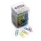 Fermagli metallizzati - lunghezza 32 mm - n. 4 - colori assortiti conf. 250 pezzi - Leone dell'era - FX25 - 8007979003126 - DMwebShop