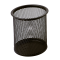 Bicchieri portapenne - rete metallica - 8,5 x 10 cm - nero - Lebez - 1221-N - 8007509036952 - DMwebShop