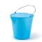 Secchio con becco - in politene - 12 lt - azzurro - Dimora Blu - 32105 - 8052474321060 - DMwebShop
