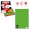 Etichetta adesiva C509 - permanente - 210 x 148,5 mm - 2 etichette per foglio - verde fluo - scatola 100 fogli A4 - Markin - X210C509F-VE - 8007047051059 - DMwebShop