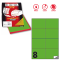 Etichetta adesiva C512 - permanente - 105 x 74,25 mm - 8 etichette per foglio - verde fluo - scatola 100 fogli A4 - Markin - X210C512F-VE - 8007047051103 - DMwebShop