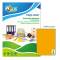 Etichetta adesiva LP4F - permanente - 210 x 297 mm - 1 etichetta per foglio - arancio fluo - conf. 70 fogli A4 - Tico - LP4FA-210297 - 8007827270229 - DMwebShop