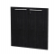Coppia ante Prestige - melaminico - per mobile basso - 80 x 77 cm - spessore 18 mm - nero venato - Artexport - 91067M-8 - DMwebShop
