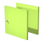 Coppia ante Rainbow - 32,2 x 32,1 cm - per libreria - verde neon - Artexport - 2A MaxC/V - DMwebShop