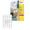 Etichetta in poliestere L6140 - permanente - Extra Strong - 45,7 x 25,4 mm - 40 etic. per foglio - bianco - conf. 20 fogli - Avery L6140-20 - 4004182059852 - DMwebShop
