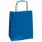 Shopper in carta maniglie cordino - 14 x 9 x 20 cm - blu - conf. 25 sacchetti - Mainetti Bags - 079825 - 8029307079825 - DMwebShop