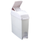 Contenitore igienico a pedale - 17 x 43 x 48 cm - coperchio blocca sacco - 18 lt - bianco - Medial International - 104081 - 8033433773502 - DMwebShop