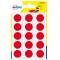 Etichetta adesiva tonda PSA - permanente - Ø 19 mm - rosso - blister 90 etichette - Avery - PSA19R - 5014702026430 - DMwebShop