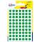 Etichetta adesiva tonda PSA - permanente - Ø 8 mm - verde - blister 490 etichette - Avery - PSA08V - 5014702026294 - DMwebShop