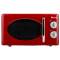 Forno a microonde vintage con cottura combinata 20 lt rosso - 3726