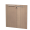 Coppia ante Prestige - melaminico - 80 x 77 cm - spessore 18 mm - per mobile basso - ciliegio arabis - Artexport - 91067M-K - DMwebShop