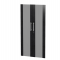 Coppia ante Prestige - vetro-melaminico - per mobile medio-alto - 80 x 153,8 cm - spessore 18 mm - nero venato - Artexport - 91074M-8 - DMwebShop