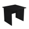 Scrivania Easy - lineare - 80 x 80 x 72 cm - nero venato - Artexport - 001PAN_8 - DMwebShop