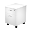 Cassettiera Easy - 41,8 x 52 x 59,5 cm - 1 cassetto + 1 classificatore - con ruote - bianco - Artexport - 60022_3 - DMwebShop