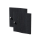 Coppia ante Rainbow - 32,2 x 32,1 cm - per libreria - nero venato - Artexport - 2A MaxC/8 - DMwebShop