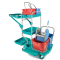 Carrello professionale Evolution - 67,5 x 119 x 115 cm - con ruote pivottanti - In Factory - 0473i - 8000957047396 - DMwebShop