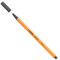 Fineliner Point 88 - tratto 0,4 mm - grigio nerastro 97 - conf. 10 pezzi - Stabilo - 88/97 - 4006381493376 - DMwebShop