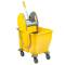 Carrello a doppia vasca Pressduo - 60 x 36 x 82 cm - 15+15 lt - con strizzatore e ruote pivottanti - Medial International - 705002 - 8056324531869 - DMwebShop