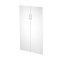 Coppia ante Agora' - per mobile contenitore medio - melaminico - bianco - Artexport - AMH_3 - DMwebShop