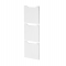 Set 3 ante per casellari Maxi Rainbow - con serratura - 36,8 x 36,8 cm - bianco - Artexport - 3aMAXM-3 - DMwebShop