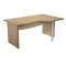 Scrivania Agorà Direction Compact - DX - fianco pannello - L160 cm - rovere - Artexport - JPB/CP16DX/C - DMwebShop