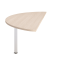 Terminale Agora' Direction 180 - per scrivania Compact - 160 x 70 x 73 cm - rovere - Artexport - EXTR/C+60011 - DMwebShop