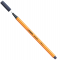 Fineliner Point 88 - tratto 0,4 mm - grigio payne 98 - conf. 10 pezzi - Stabilo - 88/98 - 4006381493406 - DMwebShop