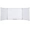 Lavagna magnetica Maya Trio - 90x240 cm - aperta - bianco - Bi-office - TR02030207170 - 5603750517733 - DMwebShop