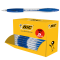 Penne a sfera a scatto Atlantis - punta 1 mm - blu - scatola 30 + 6 pezzi - Bic - 920286 - 3086123344525 - DMwebShop