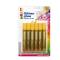 Blister colla glitter - 10,5 ml - oro - conf. 6 pezzi - Deco - 05885 - 8004957058857 - DMwebShop