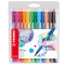 Pennarello PointMax punta feltro - punta 0,8 mm - astuccio 12 colori assortiti - Stabilo - 488/12-01 - 4006381503679 - DMwebShop