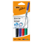 Pennarello Whiteboard Marker Velleda 1741 - punta tonda 1,4 mm - colori assortiti - astuccio 4 pezzi - Bic 503842