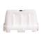 Barriera stradale tipo New Jersey 100 x 40 x 70 cm PE bianco - 18364