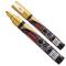 Marcatore a gesso liquido Uni Chalk Marker punta tonda 1,80,2,5 mm oro - 16756