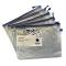 Busta a rete con cerniera blu - PVC - A4 - 27 x 36 cm - trasparente - conf. 5 pezzi - Starline - 3300 stl - 8025133103147 - DMwebShop